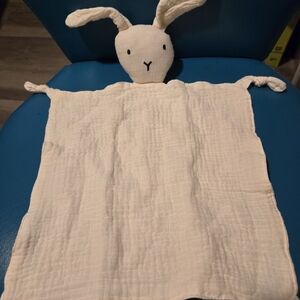 Cuddle Bunny Organic Cotton Muslin Lovey.